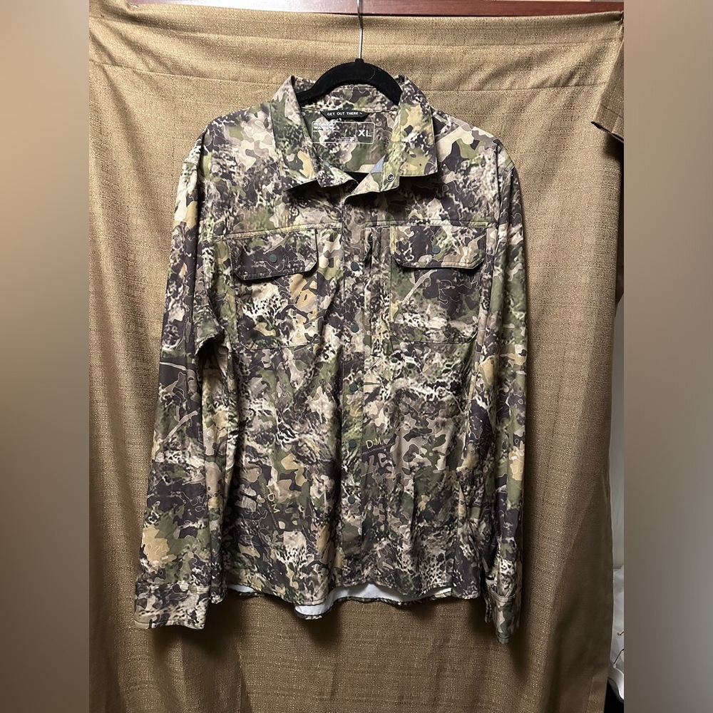Eberlestock Mens Owyhee Field Shirt Camouflage Size XL Outdoors